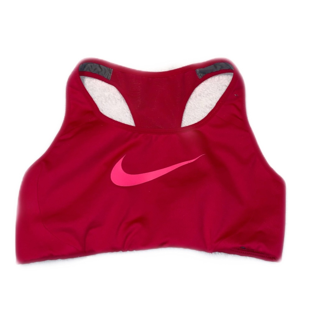 Nike sports bra pink size small